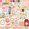 Carta Bella Flora No.5 12x12 Inch Element Sticker (CBFLON152014) (OUTLET)