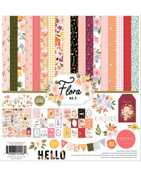 Carta Bella Flora No.5 12x12 Inch Collection Kit (CBFLON152016) (OUTLET)