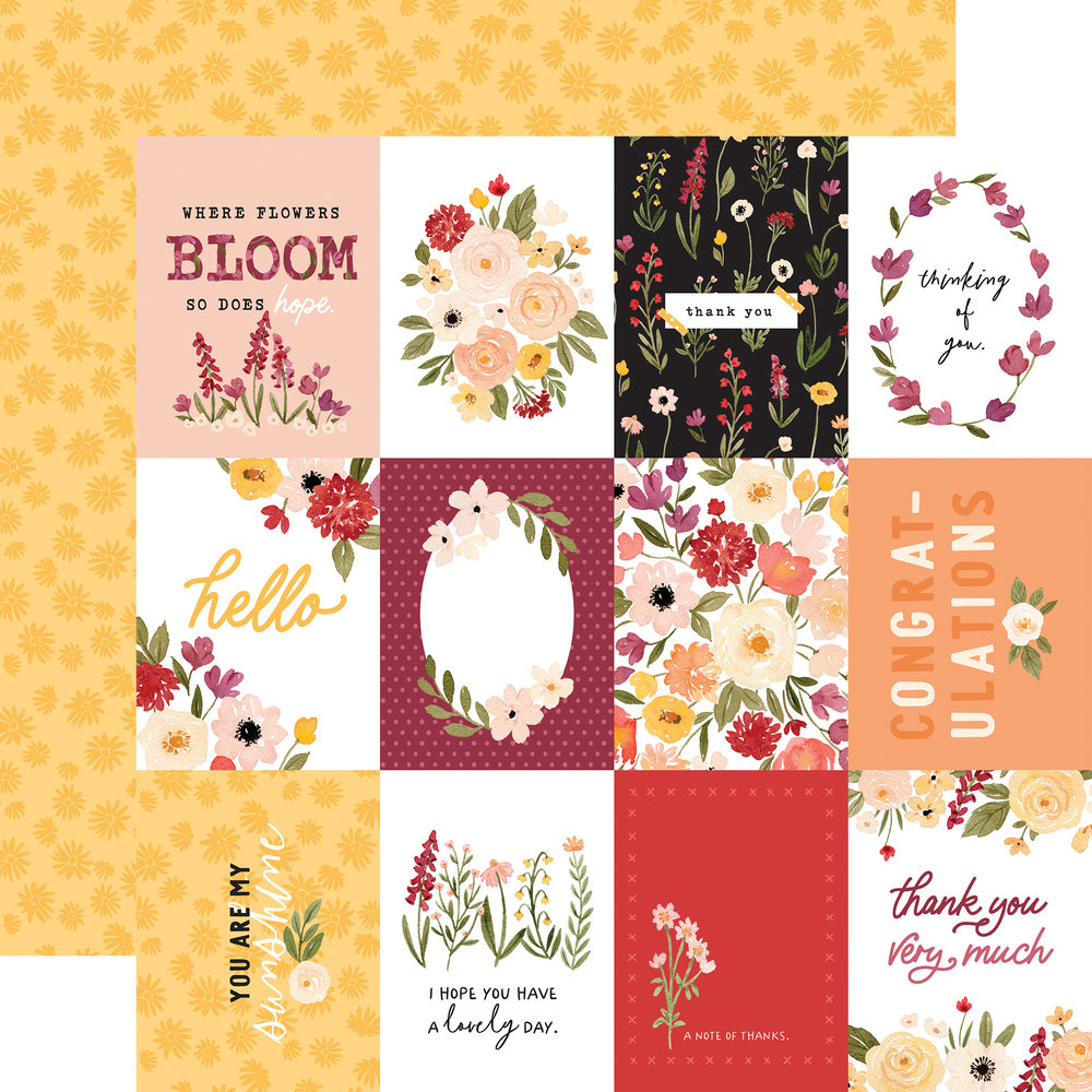 Carta Bella Flora No.5 12x12 Inch Collection Kit (CBFLON152016) (OUTLET) Carta Bella Flora No.5 12x12 Inch Collection Kit (CBFLON152016) (OUTLET)