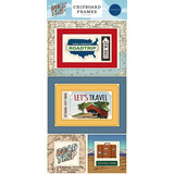 Carta Bella Road Trip Chipboard Frames (CBRT151065) (OUTLET)