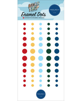Carta Bella Road Trip Enamel Dots (CBRT151028) (OUTLET)