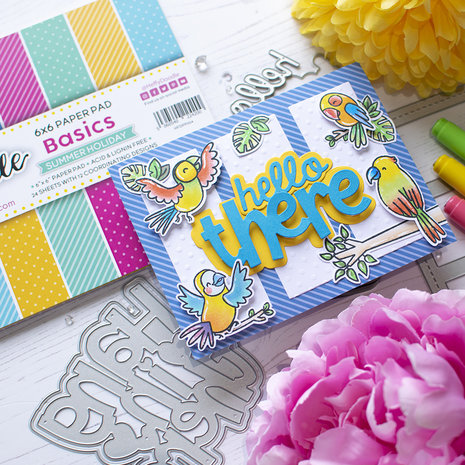 Heffy Doodle Basics Summer Holiday 6x6 Inch Patterned Paper Pad (HFD-PP004) (OUTLET) Heffy Doodle Basics Summer Holiday 6x6 Inch Patterned Paper Pad (HFD-PP004) (OUTLET)