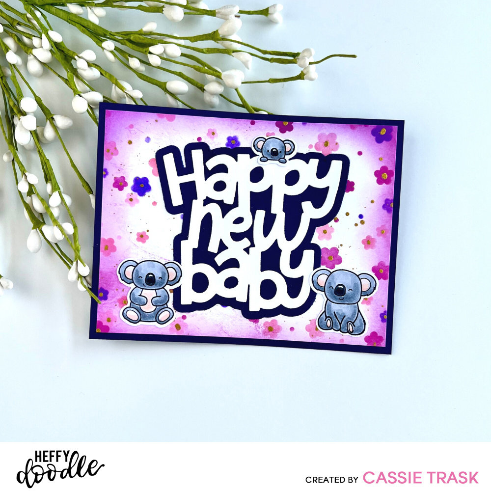 Heffy Doodle Flower Power Stencil (HFD0414) (OUTLET) Heffy Doodle Flower Power Stencil (HFD0414) (OUTLET)