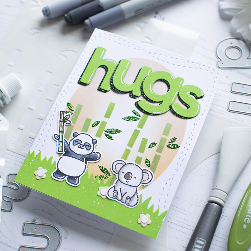 Heffy Doodle Build-a-Bamboo Stencil (HFD0422) (OUTLET) Heffy Doodle Build-a-Bamboo Stencil (HFD0422) (OUTLET)