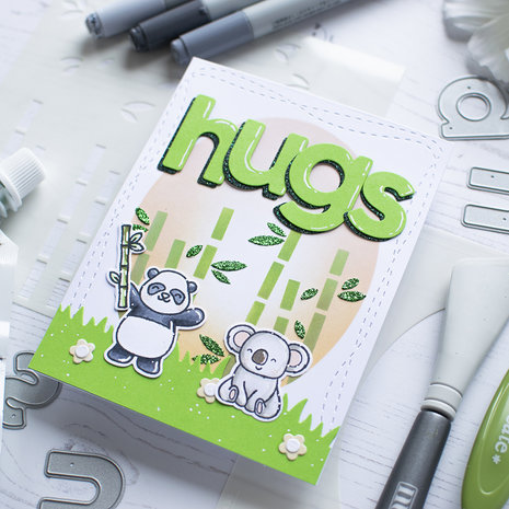 Heffy Doodle Build-a-Bamboo Stencil (HFD0422) (OUTLET) Heffy Doodle Build-a-Bamboo Stencil (HFD0422) (OUTLET)