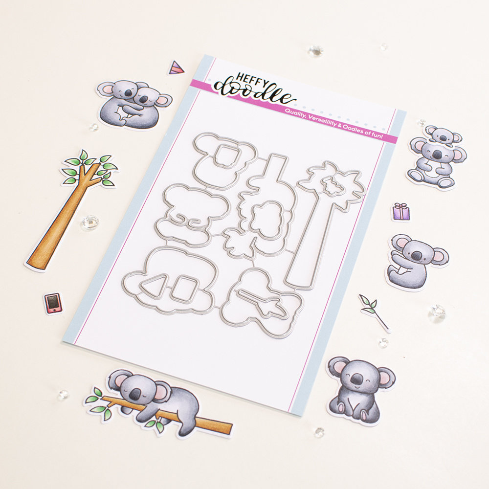 Heffy Doodle Koality Hugs Dies (HFD0421) (DISCONTINUED)