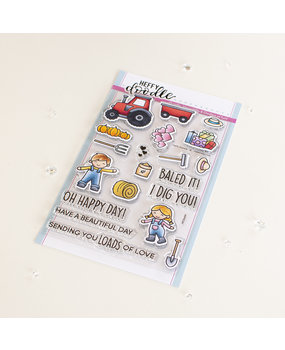 Heffy Doodle Farmyard Fun Clear Stamps (HFD0409) (OUTLET)