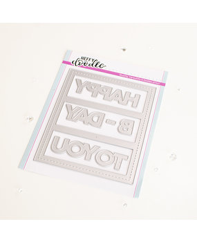 Heffy Doodle Stitched Birthday Trio Frame Dies (HFD0415) (OUTLET) Heffy Doodle Stitched Birthday Trio Frame Dies (HFD0415) (OUTLET)