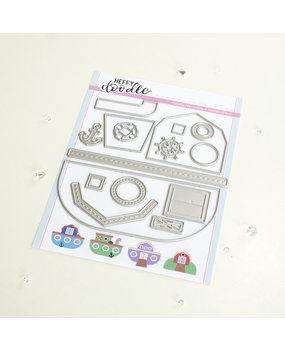 Heffy Doodle Boats & Barns Dies (HFD0430) (OUTLET) Heffy Doodle Boats & Barns Dies (HFD0430) (OUTLET)