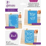 Gemini 3-in-1 Daisies & Dragonflies Create-a-Card Dies (GEM-MD-CAD-DAIS) (DISCONTINUED)