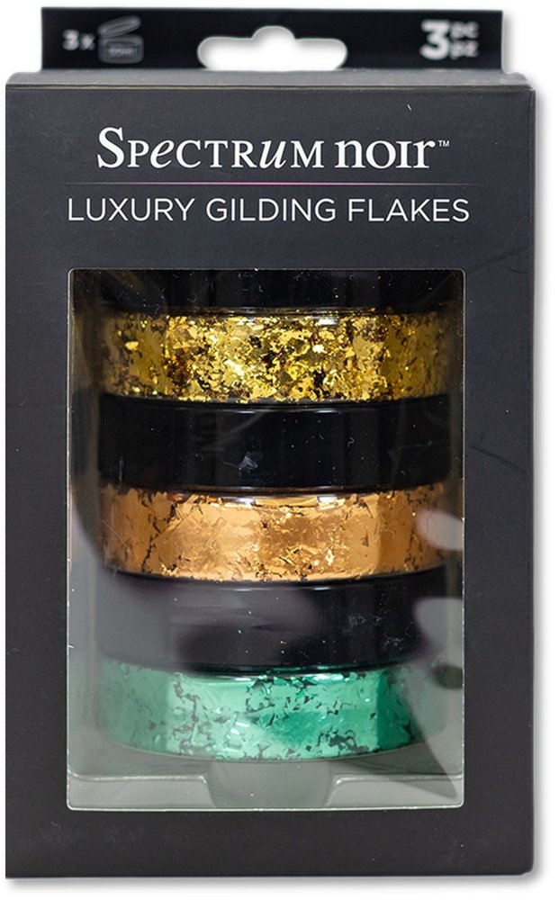 Spectrum Noir Luxury Gilding Flakes Patina (3x50ml) (SN-GILFLAKE-PATI) (DISCONTINUED) Spectrum Noir Luxury Gilding Flakes Patina (3x50ml) (SN-GILFLAKE-PATI) (DISCONTINUED)