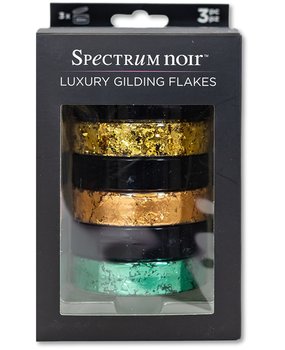 Spectrum Noir Luxury Gilding Flakes Patina (3x50ml) (SN-GILFLAKE-PATI) (DISCONTINUED)