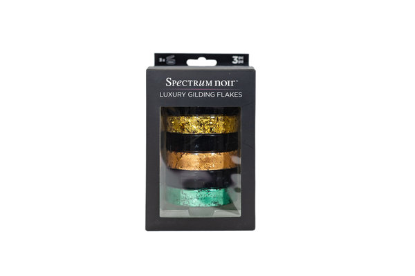 Spectrum Noir Luxury Gilding Flakes Patina (3x50ml) (SN-GILFLAKE-PATI) (DISCONTINUED) Spectrum Noir Luxury Gilding Flakes Patina (3x50ml) (SN-GILFLAKE-PATI) (DISCONTINUED)