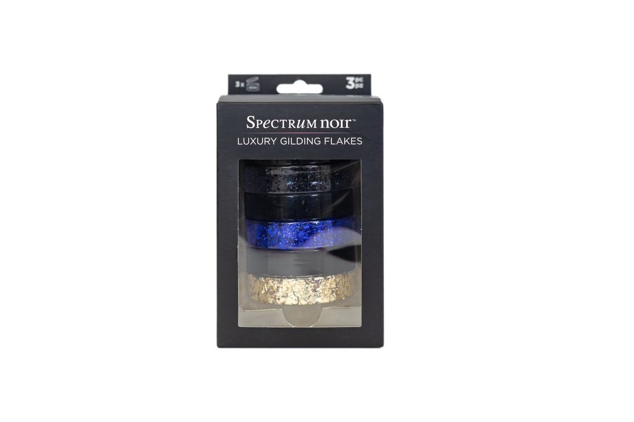 Spectrum Noir Luxury Gilding Flakes Cosmic (3x50ml) (SN-GILFLAKE-COSM) (DISCONTINUED) Spectrum Noir Luxury Gilding Flakes Cosmic (3x50ml) (SN-GILFLAKE-COSM) (DISCONTINUED)