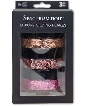 Spectrum Noir Luxury Gilding Flakes Blush (3x50ml) (SN-GILFLAKE-BLUS) (DISCONTINUED)