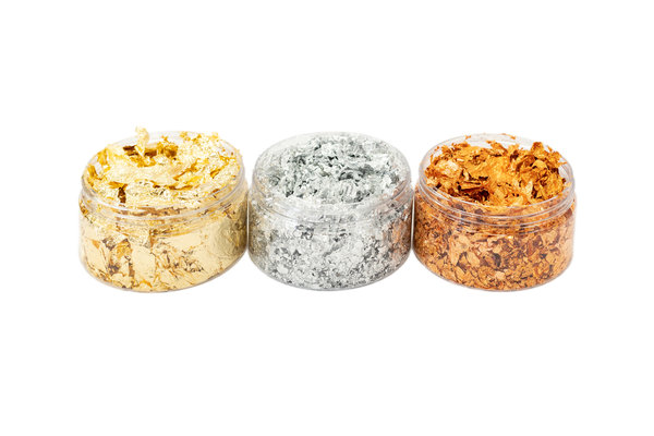 Spectrum Noir Gilding Flakes Precious Metals (3x200ml) (SN-GILFLAKE-PREM) (DISCONTINUED) Spectrum Noir Gilding Flakes Precious Metals (3x200ml) (SN-GILFLAKE-PREM) (DISCONTINUED)