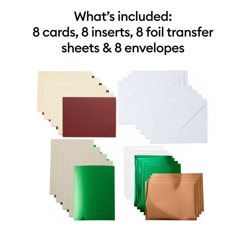 Cricut Joy Foil Transfer Insert Cards Small Cameron Sampler (8pcs) (2009204) (DISCONTINUED)