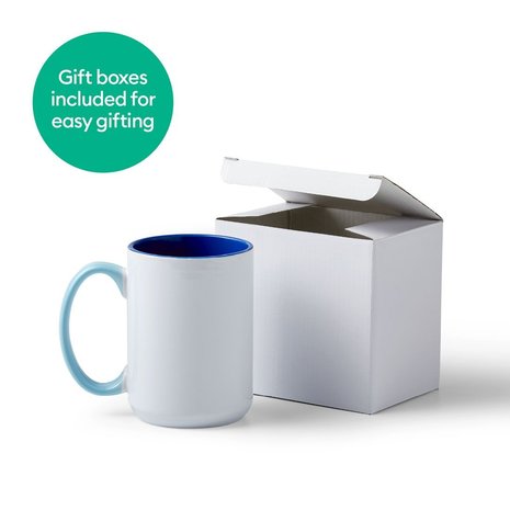 Cricut Beveled Ceramic Mug Blank Ocean 425ml (2009394)