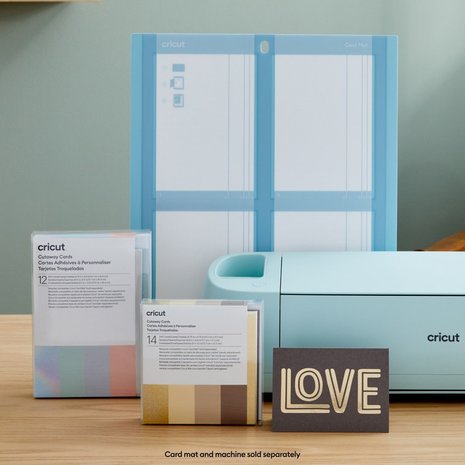 Cricut Cutaway Cards Pastel Sampler (R10 18pcs) (2009482) (DISCONTINUED) Cricut Cutaway Cards Pastel Sampler (R10 18pcs) (2009482) (DISCONTINUED)