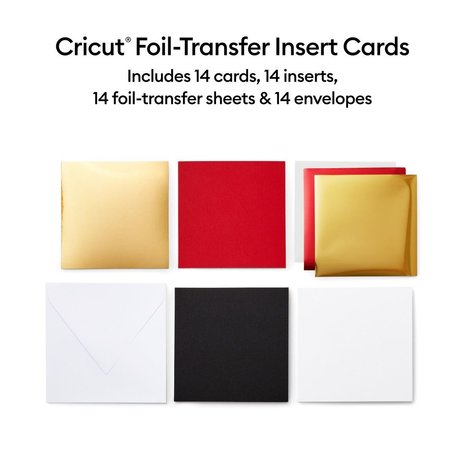 Cricut Foil Transfer Insert Cards Royal Flush Sampler (S40 14pcs) (2009481) (DISCONTINUED) Cricut Foil Transfer Insert Cards Royal Flush Sampler (S40 14pcs) (2009481) (DISCONTINUED)