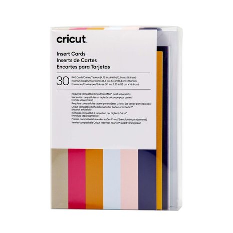 Cricut Insert Cards Sensei Sampler (R40 30pcs) (2009469) (DISCONTINUED)