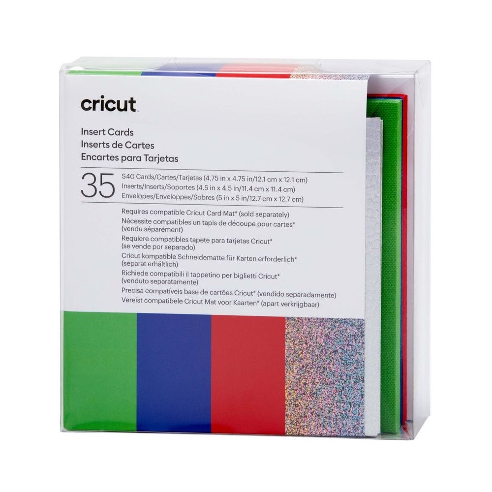 Cricut Insert Cards Rainbow Scales Sampler (S40 35pcs) (2009475) (DISCONTINUED) Cricut Insert Cards Rainbow Scales Sampler (S40 35pcs) (2009475) (DISCONTINUED)