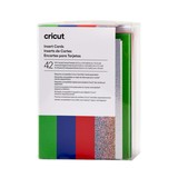 Cricut Insert Cards Rainbow Scales Sampler (R10 42pcs) (2009467) (DISCONTINUED)