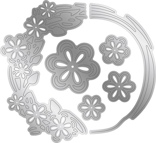 Gemini Floral Aperture Spring Blooms Create-a-Card Dies (GEM-MD-CAD-SPBL) (DISCONTINUED) Gemini Floral Aperture Spring Blooms Create-a-Card Dies (GEM-MD-CAD-SPBL) (DISCONTINUED)