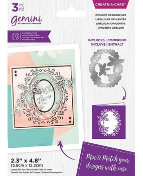 Gemini Floral Aperture Opulent Dragonflies Create-a-Card Dies (GEM-MD-CAD-OPDR) (DISCONTINUED) Gemini Floral Aperture Opulent Dragonflies Create-a-Card Dies (GEM-MD-CAD-OPDR) (DISCONTINUED)