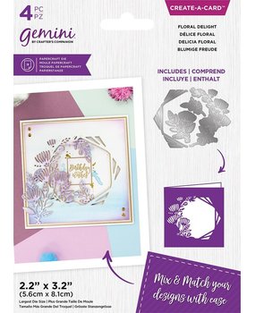 Gemini Floral Aperture Floral Delight Create-a-Card Dies (GEM-MD-CAD-FLD) (DISCONTINUED) Gemini Floral Aperture Floral Delight Create-a-Card Dies (GEM-MD-CAD-FLD) (DISCONTINUED)