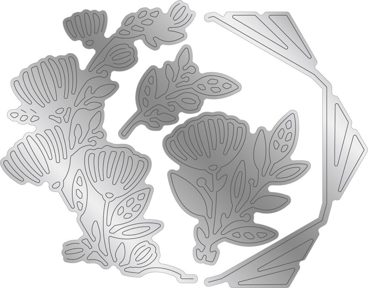 Gemini Floral Aperture Floral Delight Create-a-Card Dies (GEM-MD-CAD-FLD) (DISCONTINUED)