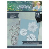 Crafter's Companion Dancing Dragonfly Stamp & Die Water Lily (S-DDF-STD-WLIL) (OUTLET)