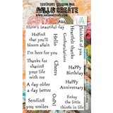 Aall and Create Stamp Set A6 Everyday Sentiments (AALL-TP-666) (DISCONTINUED)