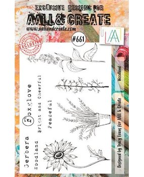 Aall and Create Stamp Set A5 Woodland (AALL-TP-661) (DISCONTINUED)