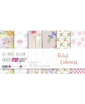 Papers For You Total Cuteness Vellum Paper Pack (6pcs) (PFY-10226) (DISCONTINUED) Papers For You Total Cuteness Vellum Paper Pack (6pcs) (PFY-10226) (DISCONTINUED)
