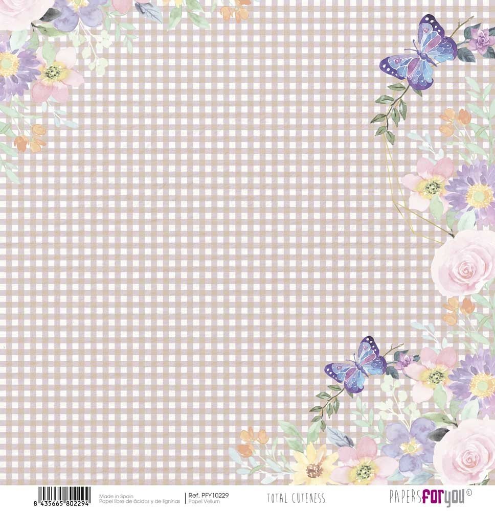 Papers For You Total Cuteness Vellum Paper Pack (6pcs) (PFY-10226) (DISCONTINUED) Papers For You Total Cuteness Vellum Paper Pack (6pcs) (PFY-10226) (DISCONTINUED)