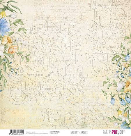 Papers For You Ancient Gardens Vellum Paper Pack (6pcs) (PFY-4683) (DISCONTINUED) Papers For You Ancient Gardens Vellum Paper Pack (6pcs) (PFY-4683) (DISCONTINUED)