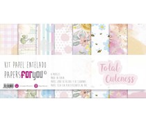 Papers For You Total Cuteness Canvas Scrap Pack (8pcs) (PFY-10216)