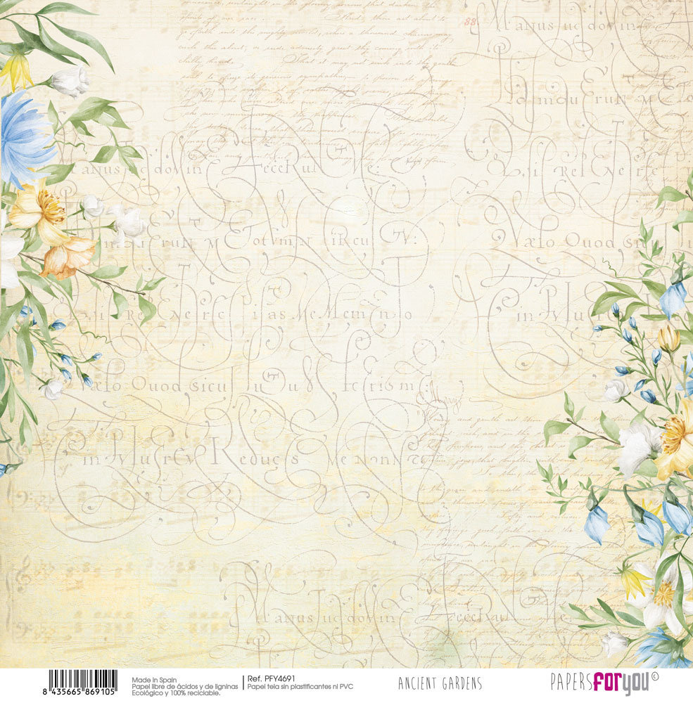 Papers For You Ancient Gardens Canvas Scrap Pack (8pcs) (PFY-4690) (DISCONTINUED) Papers For You Ancient Gardens Canvas Scrap Pack (8pcs) (PFY-4690) (DISCONTINUED)
