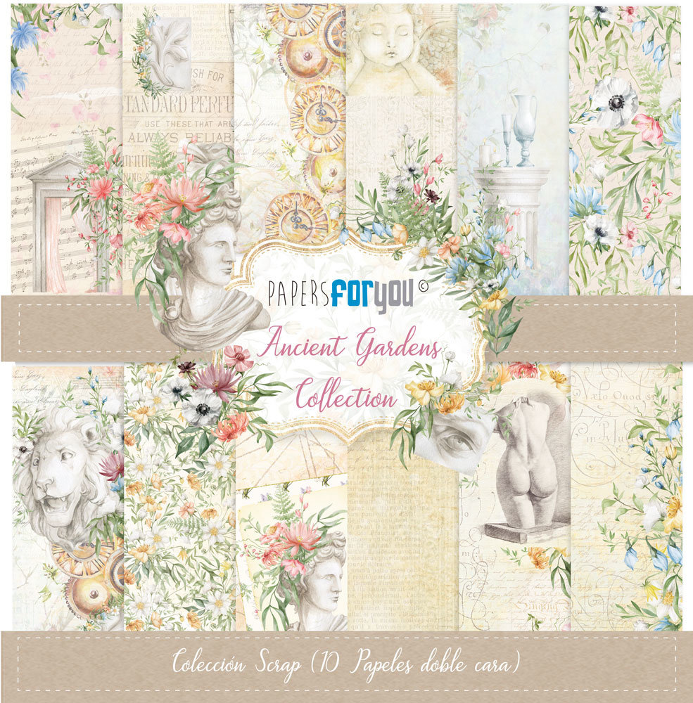 Papers For You Ancient Garden Scrap Paper Pack (10pcs) (PFY-4670) (DISCONTINUED) Papers For You Ancient Garden Scrap Paper Pack (10pcs) (PFY-4670) (DISCONTINUED)