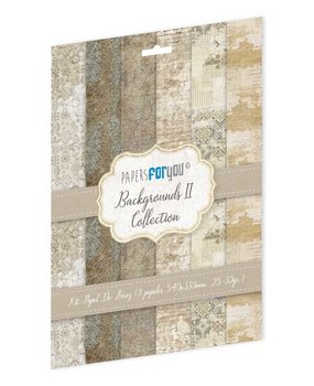 Papers For You Backgrounds II Rice Paper Kit (8 pcs) (PFY-10177) (DISCONTINUED)