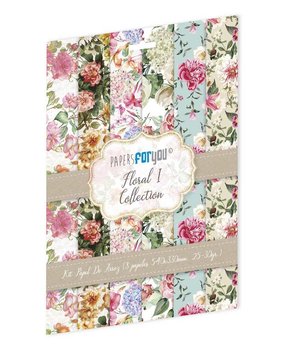 Papers For You Floral I Rice Paper Kit (8 pcs) (PFY-10172) (DISCONTINUED)