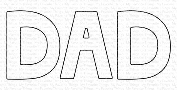 My Favorite Things Dad Die-namics (MFT-2274) (OUTLET)