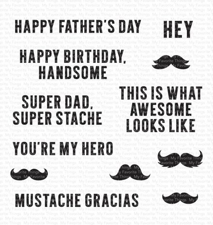 My Favorite Things Super Stache Clear Stamps (MSTN-009) (OUTLET) My Favorite Things Super Stache Clear Stamps (MSTN-009) (OUTLET)