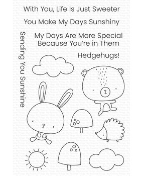 My Favorite Things You Make My Days Sunshiny Clear Stamps (CS-676) (OUTLET)