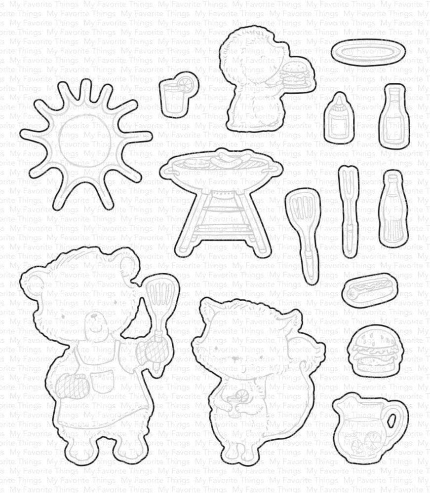My Favorite Things Backyard BBQ Die-namics (MFT-2243) (OUTLET) My Favorite Things Backyard BBQ Die-namics (MFT-2243) (OUTLET)