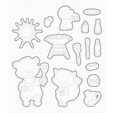 My Favorite Things Backyard BBQ Die-namics (MFT-2243) (OUTLET)