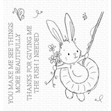 My Favorite Things Beautiful Bunny Clear Stamps (RAM-032) (OUTLET)