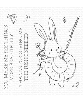 My Favorite Things Beautiful Bunny Clear Stamps (RAM-032) (OUTLET)
