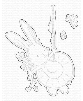 My Favorite Things Beautiful Bunny Die-namics (MFT-2256) (OUTLET)